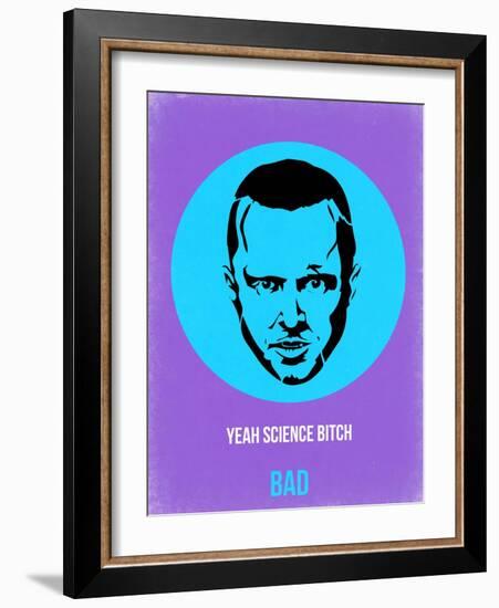 Yeah Science Poster 1-Anna Malkin-Framed Art Print