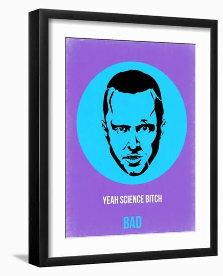 Yeah Science Poster 1-Anna Malkin-Framed Art Print