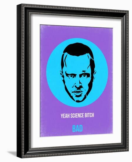 Yeah Science Poster 1-Anna Malkin-Framed Art Print