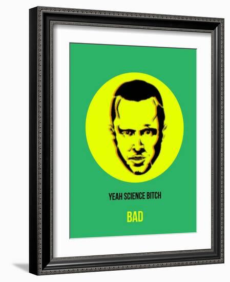 Yeah Science Poster 2-Anna Malkin-Framed Art Print