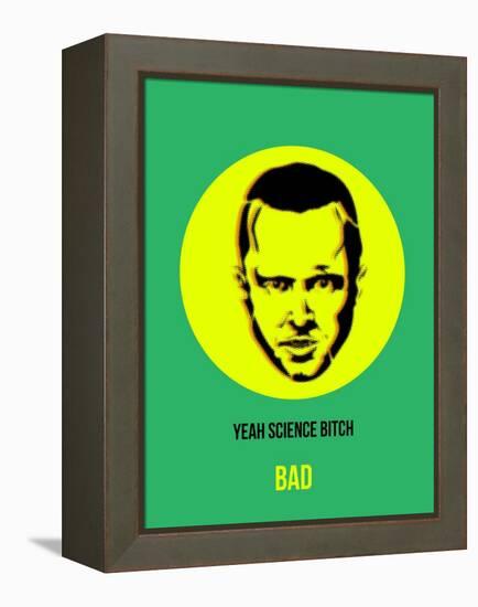 Yeah Science Poster 2-Anna Malkin-Framed Stretched Canvas