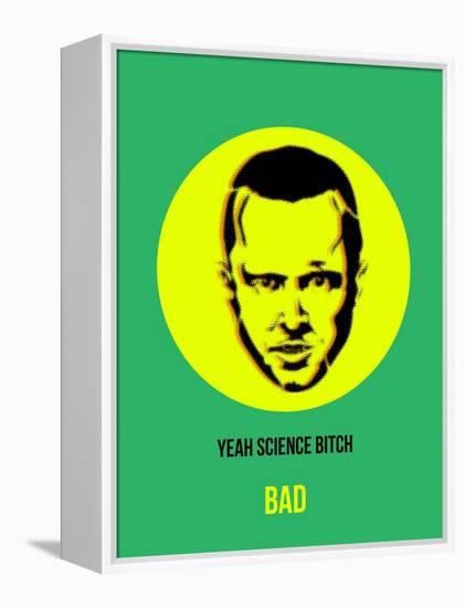 Yeah Science Poster 2-Anna Malkin-Framed Stretched Canvas