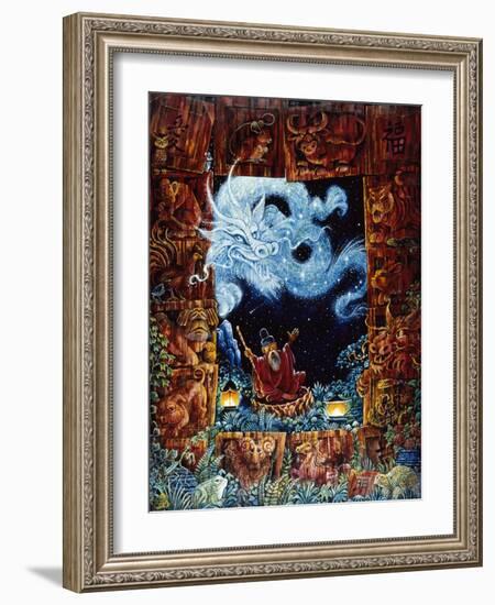 Year of the Dragon (2000)-Bill Bell-Framed Giclee Print