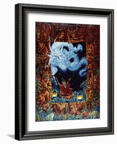 Year of the Dragon (2000)-Bill Bell-Framed Giclee Print