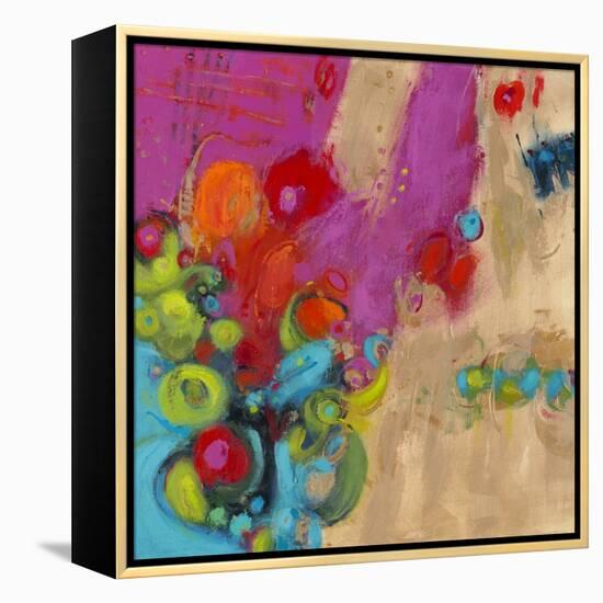 Year of the Dragon III-Janet Bothne-Framed Stretched Canvas