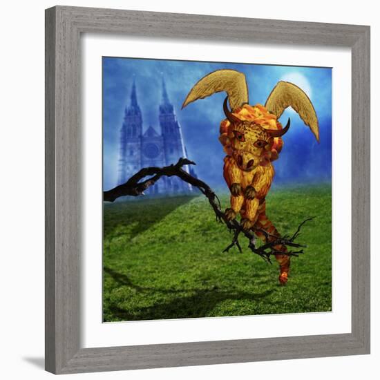 Year of the Dragon-Carrie Webster-Framed Giclee Print