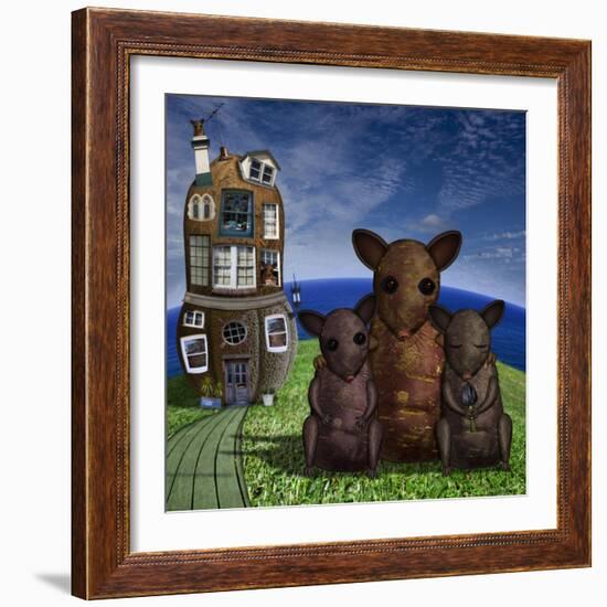 Year of the Rat-Carrie Webster-Framed Giclee Print