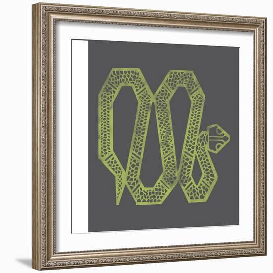 Year of the Snake-null-Framed Giclee Print