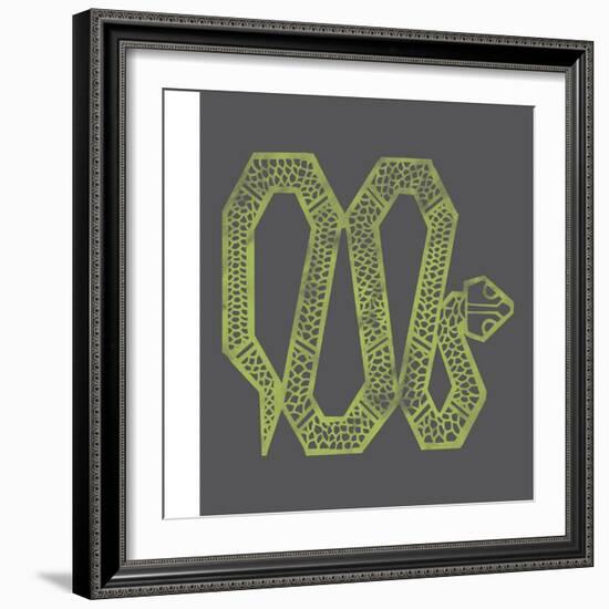 Year of the Snake-null-Framed Giclee Print