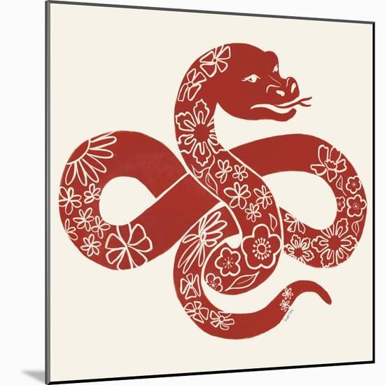 Year of the Snake-Leah York-Mounted Art Print