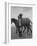 Yearlings Playing Together in the Paddock at Marcel Boussac's Stud Farm and Stables-Lisa Larsen-Framed Photographic Print