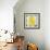 Yellow Ampersand-Jace Grey-Framed Art Print displayed on a wall