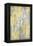 Yellow and Gray I-Jennifer Goldberger-Framed Stretched Canvas