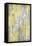 Yellow and Gray I-Jennifer Goldberger-Framed Stretched Canvas