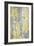 Yellow and Gray II-Jennifer Goldberger-Framed Art Print