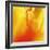 Yellow and Orange Swirling Abstract, c. 2008-Pier Mahieu-Framed Premium Giclee Print