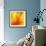 Yellow and Orange Swirling Abstract, c. 2008-Pier Mahieu-Framed Premium Giclee Print displayed on a wall