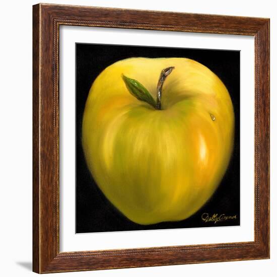 Yellow Apple-Nelly Arenas-Framed Art Print