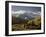 Yellow Aspens and Snow-Covered Mountains, Uncompahgre National Forest, Colorado, USA-James Hager-Framed Photographic Print