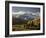 Yellow Aspens and Snow-Covered Mountains, Uncompahgre National Forest, Colorado, USA-James Hager-Framed Photographic Print