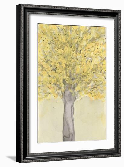 Yellow Autumn Moment I-Samuel Dixon-Framed Art Print