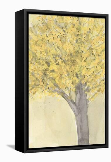 Yellow Autumn Moment II-Samuel Dixon-Framed Stretched Canvas