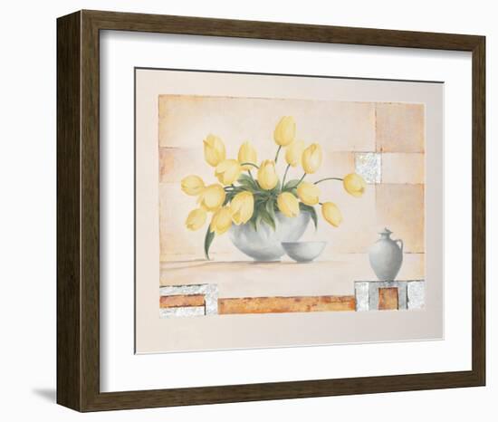 Yellow Beauty-Renate Holzner-Framed Art Print