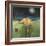 Yellow Bird in Moonlight-Tim Nyberg-Framed Giclee Print