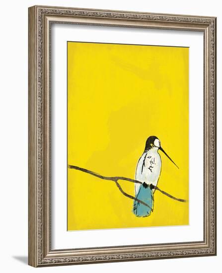 Yellow Bird-Jace Grey-Framed Art Print