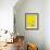 Yellow Bird-Jace Grey-Framed Art Print displayed on a wall