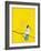 Yellow Bird-Jace Grey-Framed Art Print