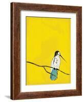 Yellow Bird-Jace Grey-Framed Art Print