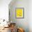 Yellow Bird-Jace Grey-Framed Art Print displayed on a wall