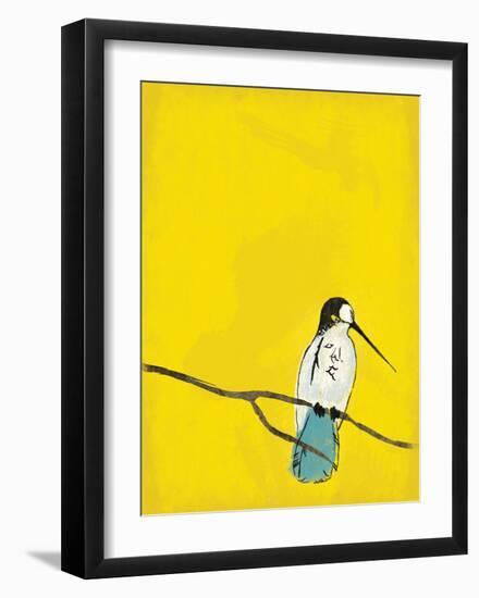 Yellow Bird-Jace Grey-Framed Art Print