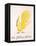 Yellow Bird-Edward Lear-Framed Premier Image Canvas