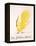 Yellow Bird-Edward Lear-Framed Premier Image Canvas