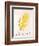 Yellow Bird-Edward Lear-Framed Giclee Print