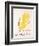 Yellow Bird-Edward Lear-Framed Giclee Print