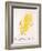 Yellow Bird-Edward Lear-Framed Giclee Print