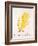 Yellow Bird-Edward Lear-Framed Giclee Print