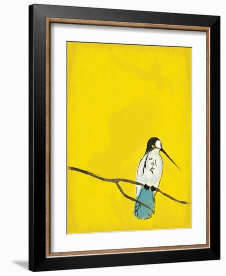 Yellow Bird-Jace Grey-Framed Art Print