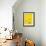 Yellow Bird-Jace Grey-Framed Art Print displayed on a wall