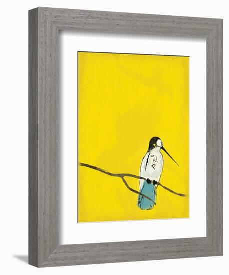 Yellow Bird-Jace Grey-Framed Art Print