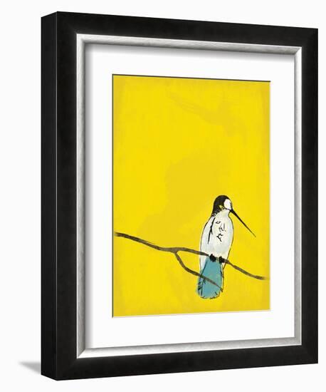 Yellow Bird-Jace Grey-Framed Art Print