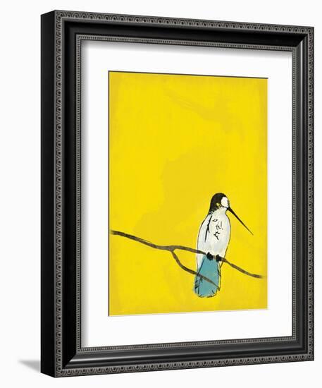 Yellow Bird-Jace Grey-Framed Art Print