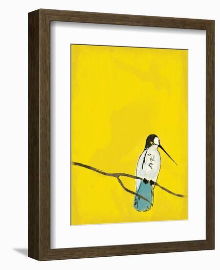 Yellow Bird-Jace Grey-Framed Art Print