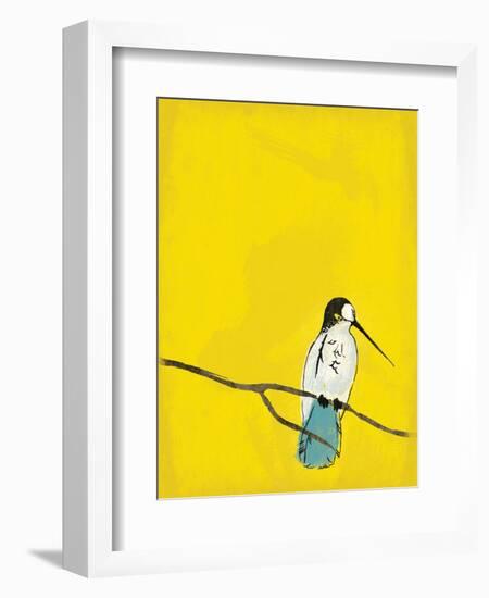 Yellow Bird-Jace Grey-Framed Art Print