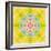 Yellow Blossom Mandala-Alaya Gadeh-Framed Photographic Print