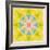 Yellow Blossom Mandala-Alaya Gadeh-Framed Photographic Print