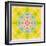 Yellow Blossom Mandala-Alaya Gadeh-Framed Photographic Print